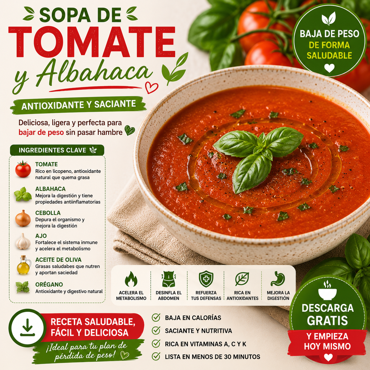 Sopa Tomate